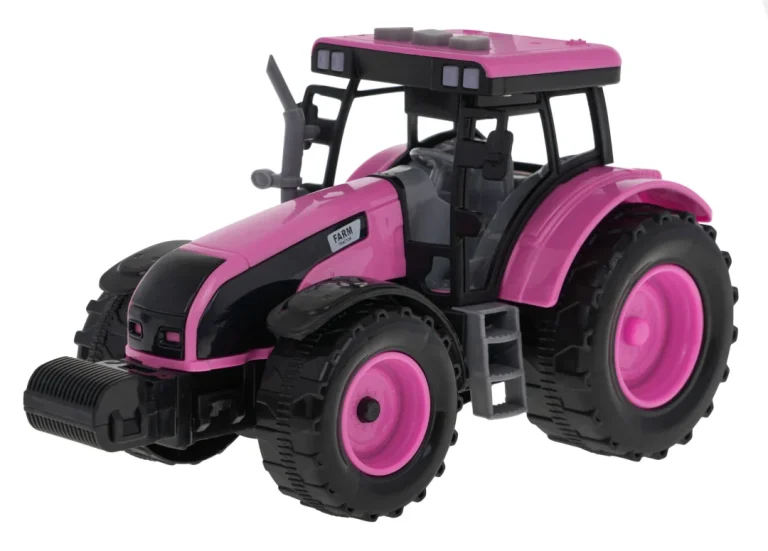 Interaktivni Traktor Ružičasti 3+ Zvukovi I Led 5