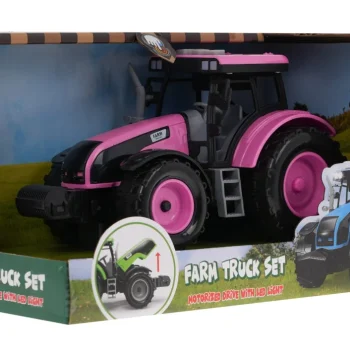 Interaktivni Traktor Ružičasti 3+ Zvukovi I Led 6