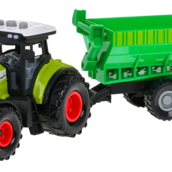 Interaktivni Traktor S Prikolicom I Pužnim Hranilicom 3+ 2
