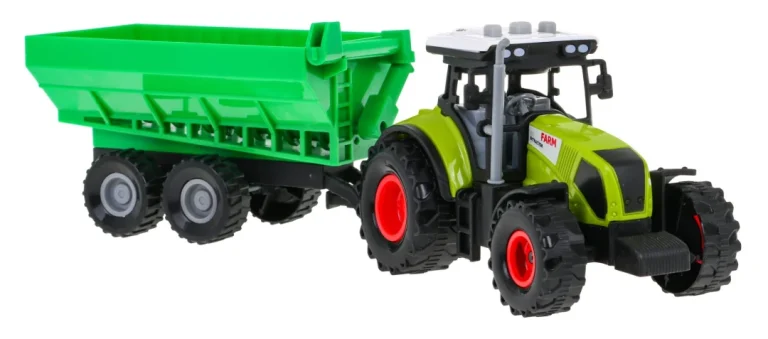 Interaktivni Traktor S Prikolicom I Pužnim Hranilicom 3+ 5