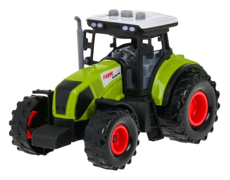 Interaktivni Traktor S Prikolicom I Pužnim Hranilicom 3+ 6