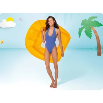 Intex 56802 Ležaljka Za Plivanje Narančasta 104 × 102 Cm 2