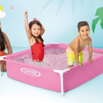 Intex 57172 Mini Bazen S Okvirom 122×122×30 Cm, Ružičasti 2