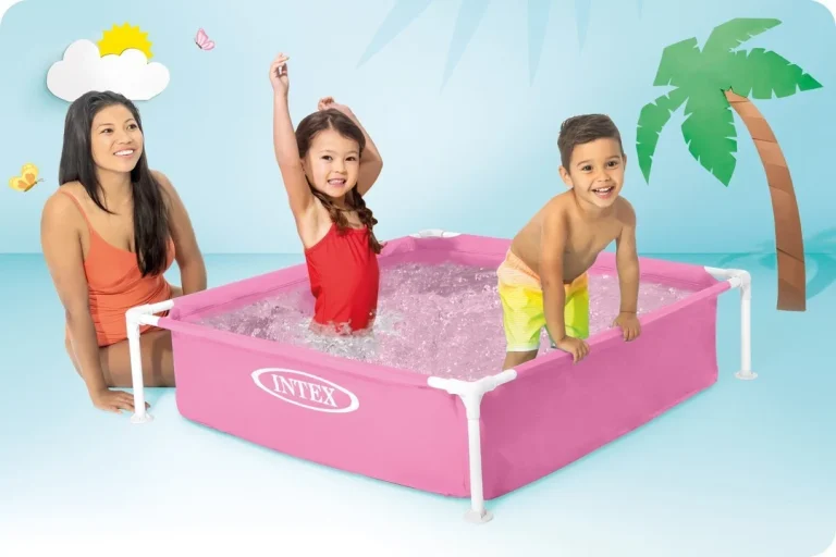 Intex 57172 Mini Bazen S Okvirom 122×122×30 Cm, Ružičasti 2