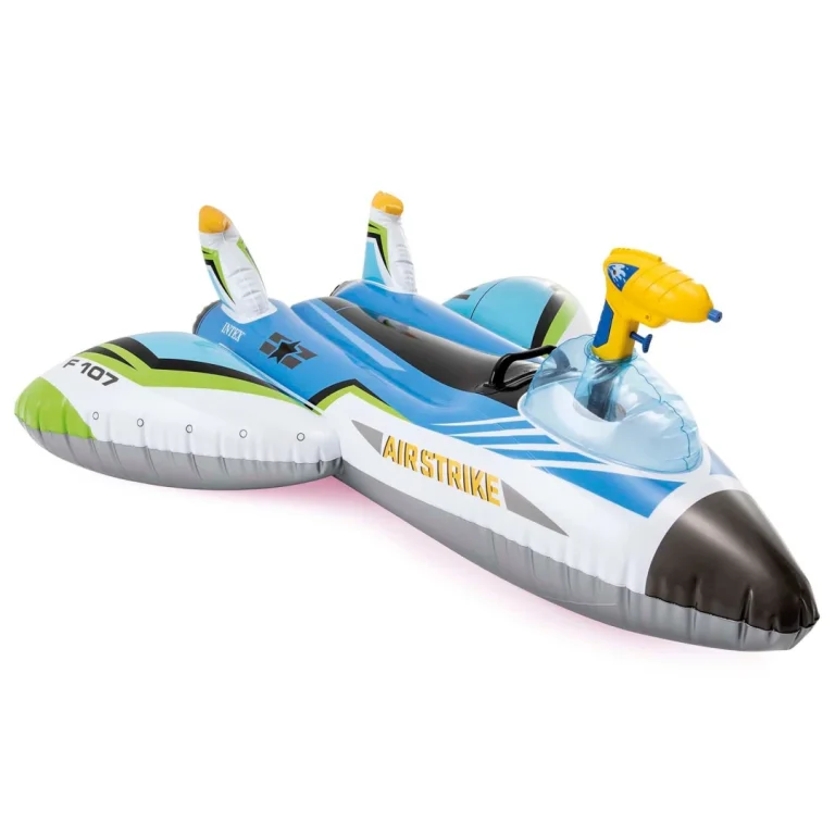 Intex 57536 Napuhani Avion S Topom Plavi 3