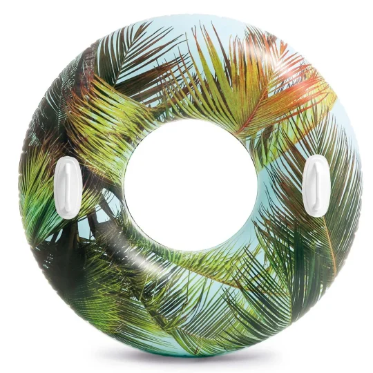 Intex 58263 Prsten Za Plivanje Zelena Palma Ø 97 Cm Xl 1