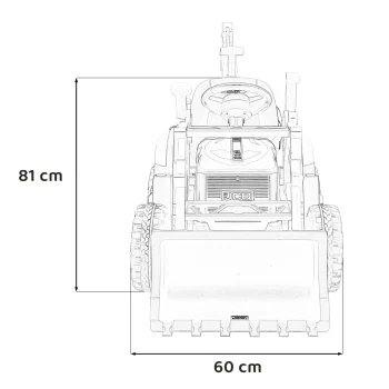 Jcb Bager 2 U 1 Na Akumulator žuti 2