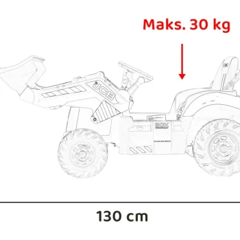 Jcb Bager Na Akumulator žuti 6