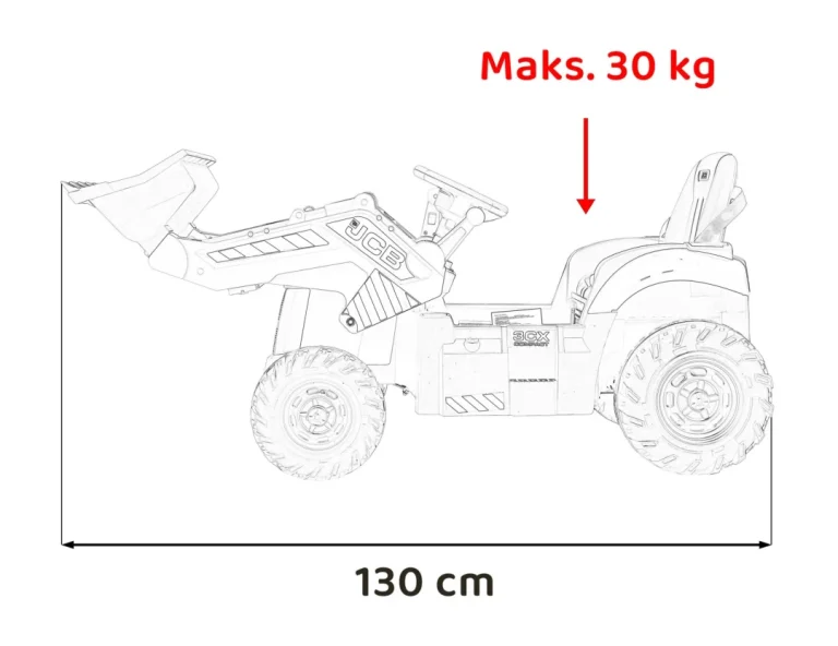 Jcb Bager Na Akumulator žuti 6