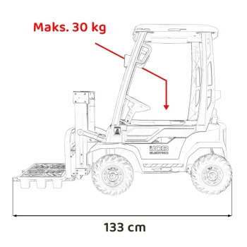 Jcb Viličar Na Akumulator žuti 3
