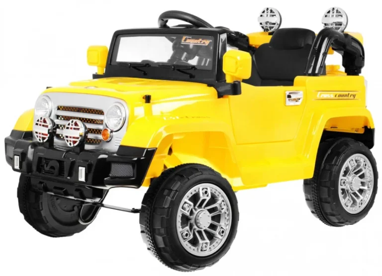 Jj Terenski Automobil Na Akumulator, žuti 1