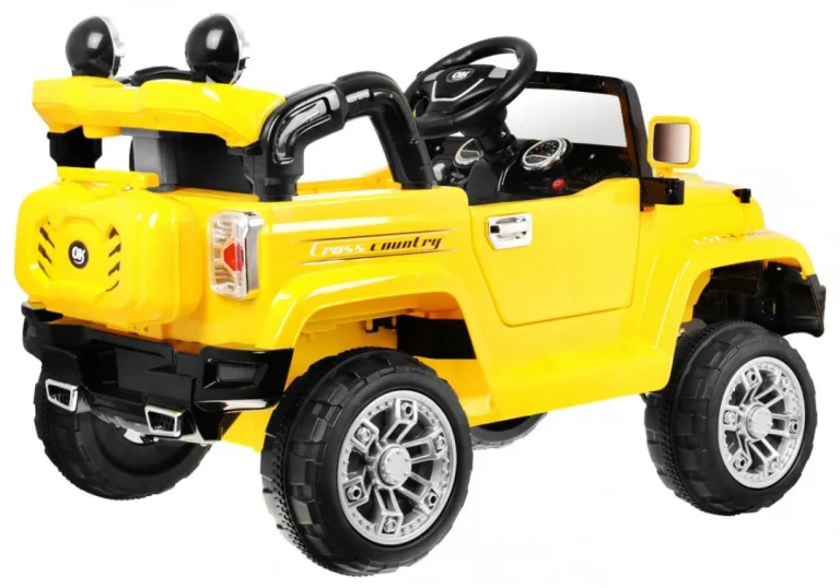 Jj Terenski Automobil Na Akumulator, žuti 2