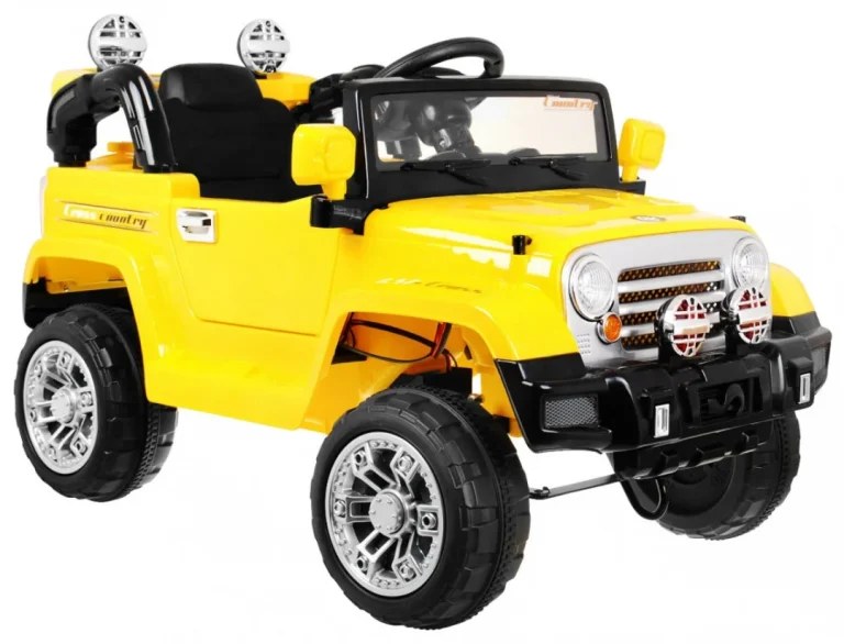 Jj Terenski Automobil Na Akumulator, žuti 4
