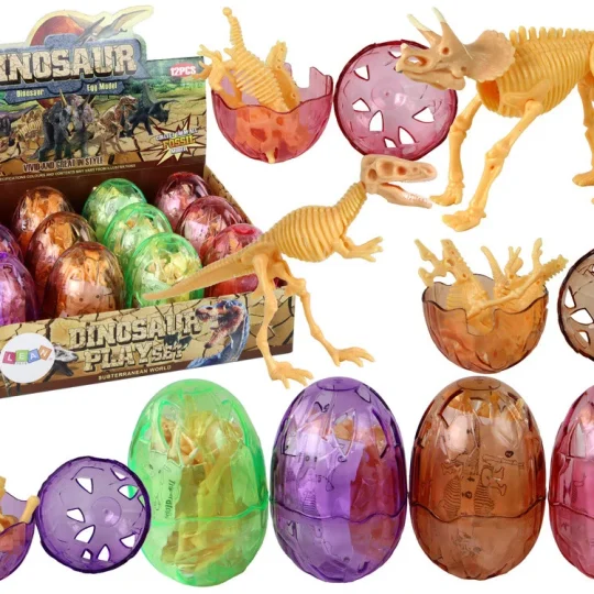 Jaje Dinosaura Kostur Za Sastavljanje 9 Cm 4 Boje 1