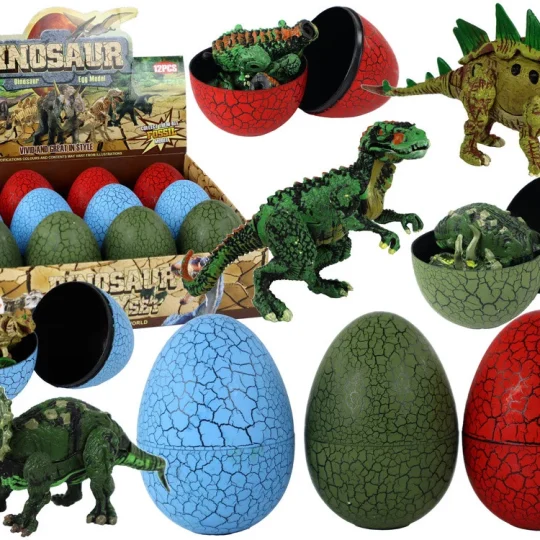 Jaje Dinosaura Za Sastavljanje 9 Cm 3 Boje 1