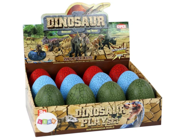 Jaje Dinosaura Za Sastavljanje 9 Cm 3 Boje 9