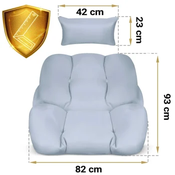 Jastuk Za Viseću Stolicu Luisiana Sofotel, Sivi (290490) 7