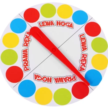 Jednom Gore Jednom Dolje 2u1 Za Djecu 3+ Igra Spretnosti + Podloga S Kotačima + Pikado + Mini 3
