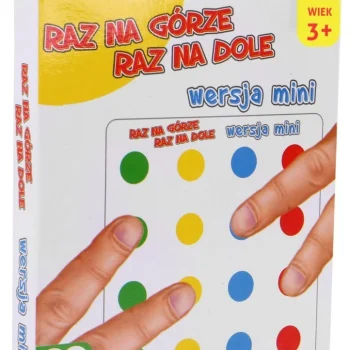 Jednom Gore Jednom Dolje 2u1 Za Djecu 3+ Igra Spretnosti + Podloga S Kotačima + Pikado + Mini 4
