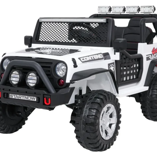 Jeep Beast 4x4 Bijeli Auto Na Akumulator 1