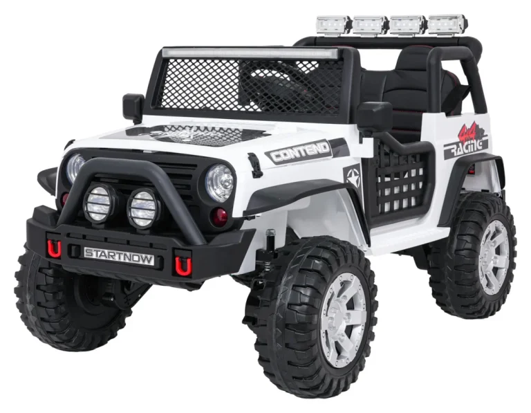 Jeep Beast 4x4 Bijeli Auto Na Akumulator 1