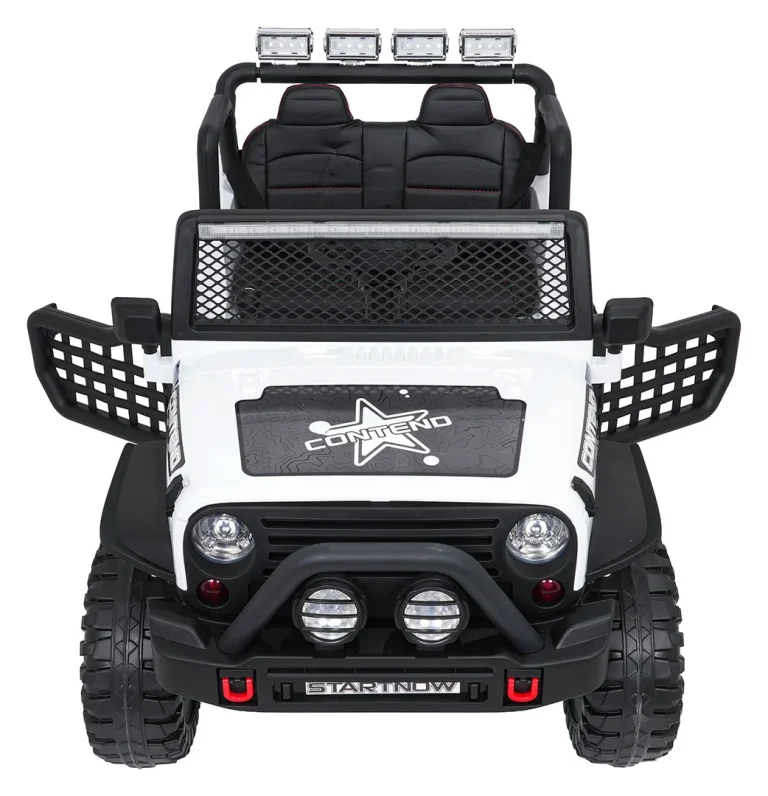 Jeep Beast 4x4 Bijeli Auto Na Akumulator 11