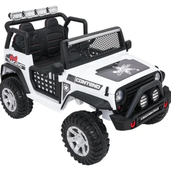 Jeep Beast 4x4 Bijeli Auto Na Akumulator 13