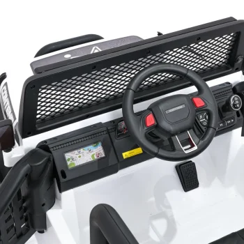 Jeep Beast 4x4 Bijeli Auto Na Akumulator 14