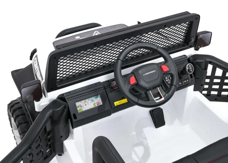 Jeep Beast 4x4 Bijeli Auto Na Akumulator 14