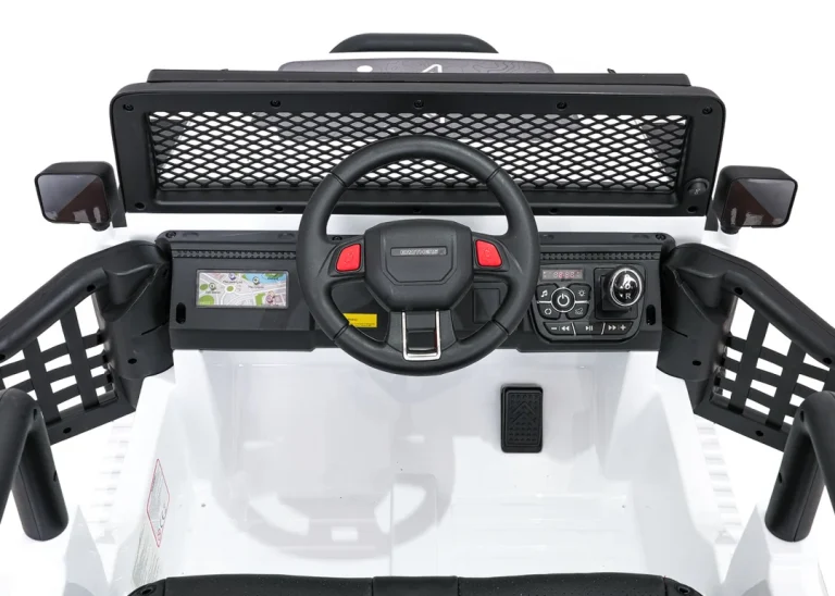 Jeep Beast 4x4 Bijeli Auto Na Akumulator 15