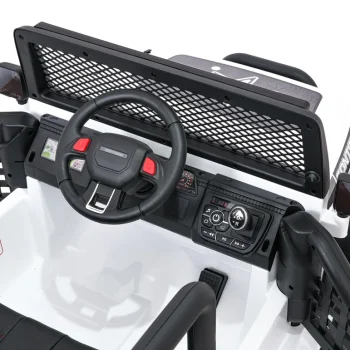 Jeep Beast 4x4 Bijeli Auto Na Akumulator 16