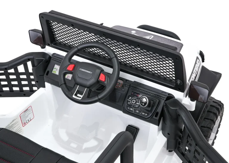 Jeep Beast 4x4 Bijeli Auto Na Akumulator 16