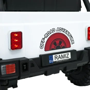 Jeep Beast 4x4 Bijeli Auto Na Akumulator 21