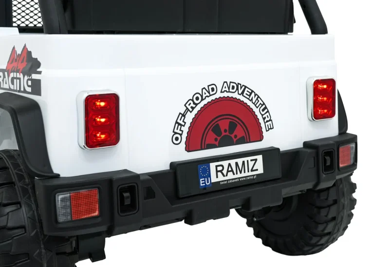 Jeep Beast 4x4 Bijeli Auto Na Akumulator 21