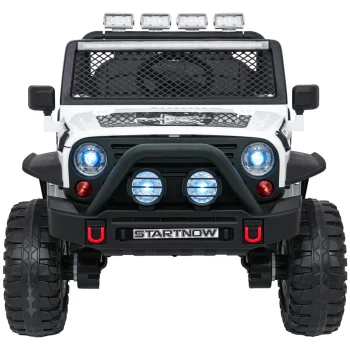 Jeep Beast 4x4 Bijeli Auto Na Akumulator 3