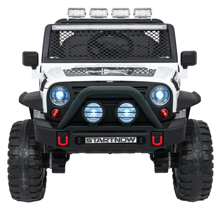 Jeep Beast 4x4 Bijeli Auto Na Akumulator 3
