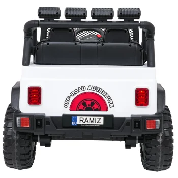 Jeep Beast 4x4 Bijeli Auto Na Akumulator 8