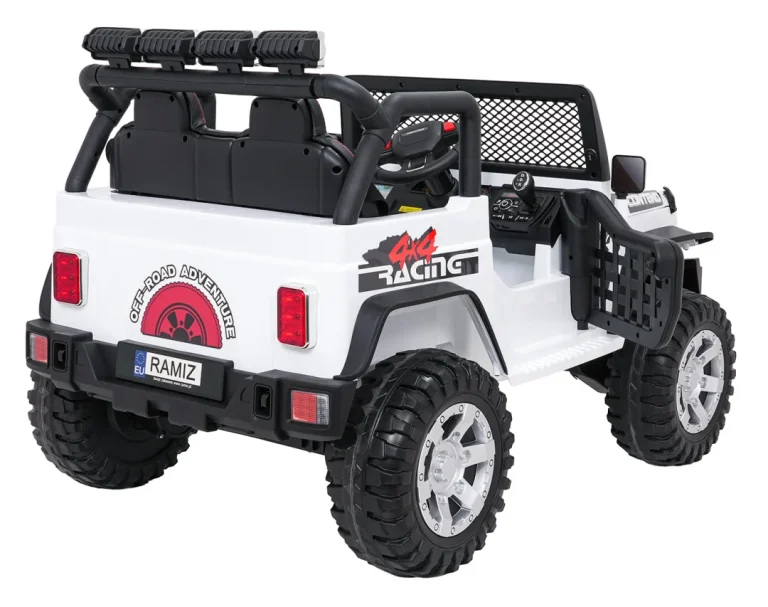 Jeep Beast 4x4 Bijeli Auto Na Akumulator 9