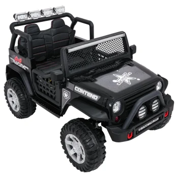 Jeep Beast 4x4 Crni Auto Na Akumulator 12