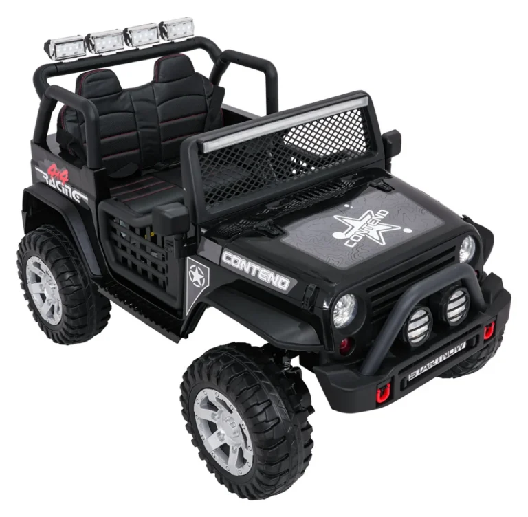 Jeep Beast 4x4 Crni Auto Na Akumulator 12