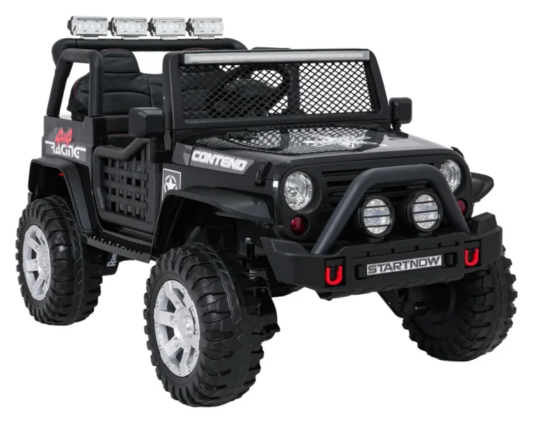 Jeep Beast 4x4 Crni Auto Na Akumulator 4