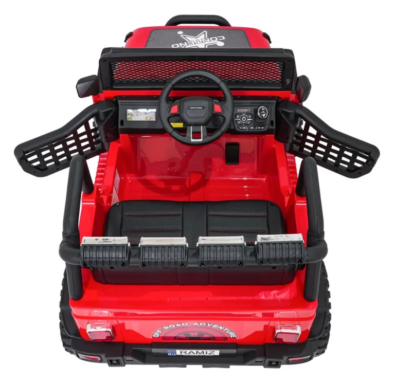 Jeep Beast 4x4 Crveni Auto Na Akumulator 10