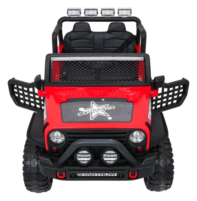 Jeep Beast 4x4 Crveni Auto Na Akumulator 11