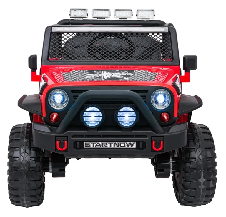 Jeep Beast 4x4 Crveni Auto Na Akumulator 3