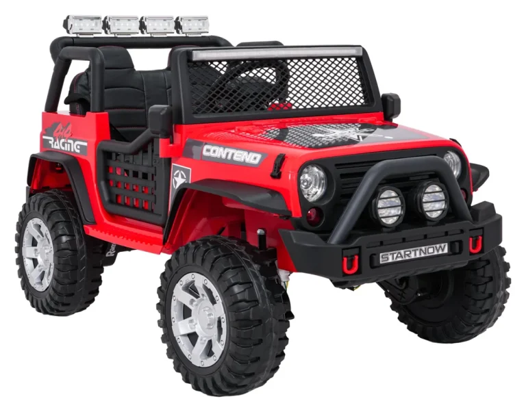 Jeep Beast 4x4 Crveni Auto Na Akumulator 4