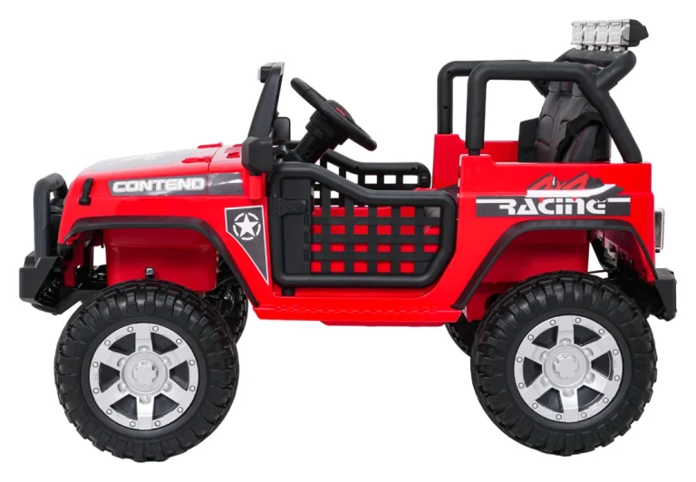 Jeep Beast 4x4 Crveni Auto Na Akumulator 5