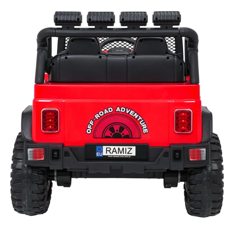 Jeep Beast 4x4 Crveni Auto Na Akumulator 8