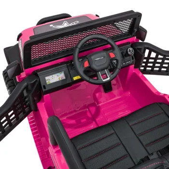 Jeep Beast 4x4 Ružičasti Auto Na Akumulator 12