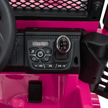 Jeep Beast 4x4 Ružičasti Auto Na Akumulator 15