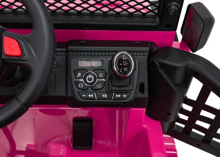 Jeep Beast 4x4 Ružičasti Auto Na Akumulator 15